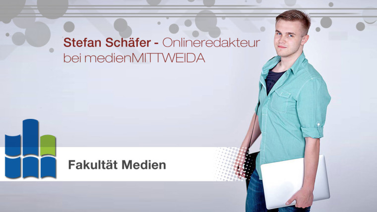 Medienmanagement Student Stefan, verrät wie es ist Onlineredakteur bei medienMITTWEIDA zu sein.