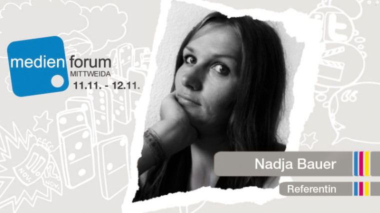 Nadja Bauer, Referentin auf dem diesjährigen Medienforum Mittweida. - referenten_medienforum_nadja_bauer-760x426