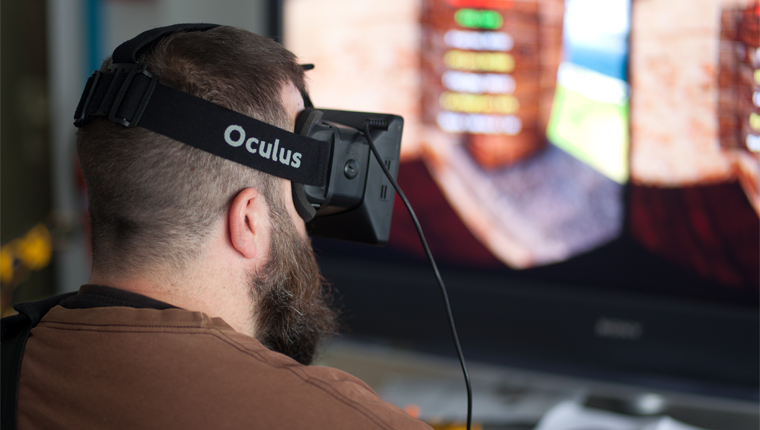 Die Oculus Rift intensiviert das Spielerlebnis mithilfe von virtueller Realität.