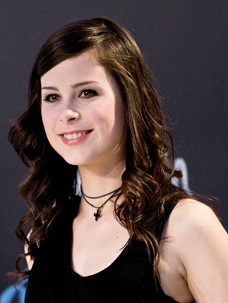 Lena beim Eurovision Song Contest 2010.
