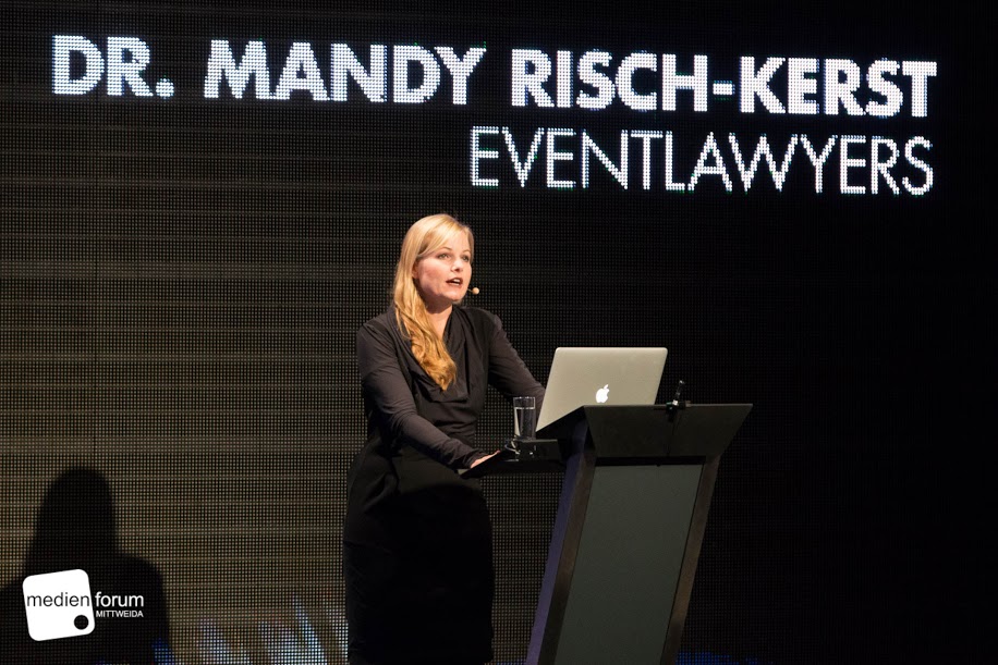 Dr. Mandy Risch-Kerst lud zur Medienrechtsstunde ein.