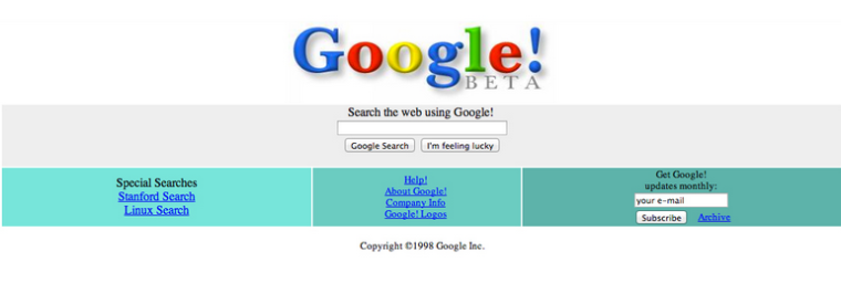 Screenshots der Startseite von Google (Google Inc.) zu Anschauungszwecken, alle Rechte vorbehalten. medien MITTWEIDA ist weder der Urheber des Logos, noch der Oberfläche oder anderer Bestandteile.