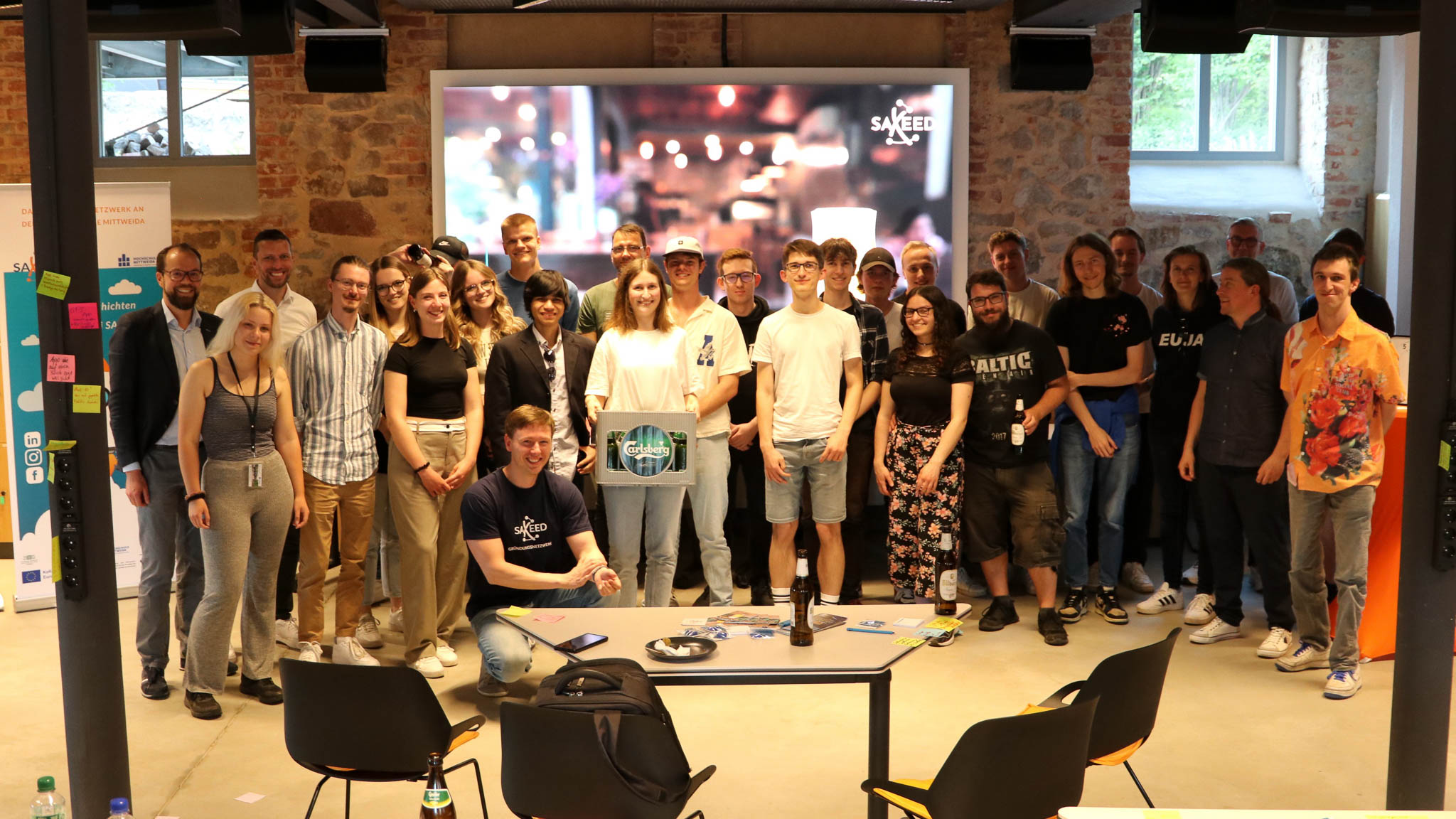 Idea and Beer Gruppenbild nach der Veranstaltung: "Idea and Beer"