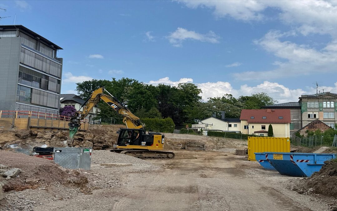 Neubau-Lärm statt Lernruhe