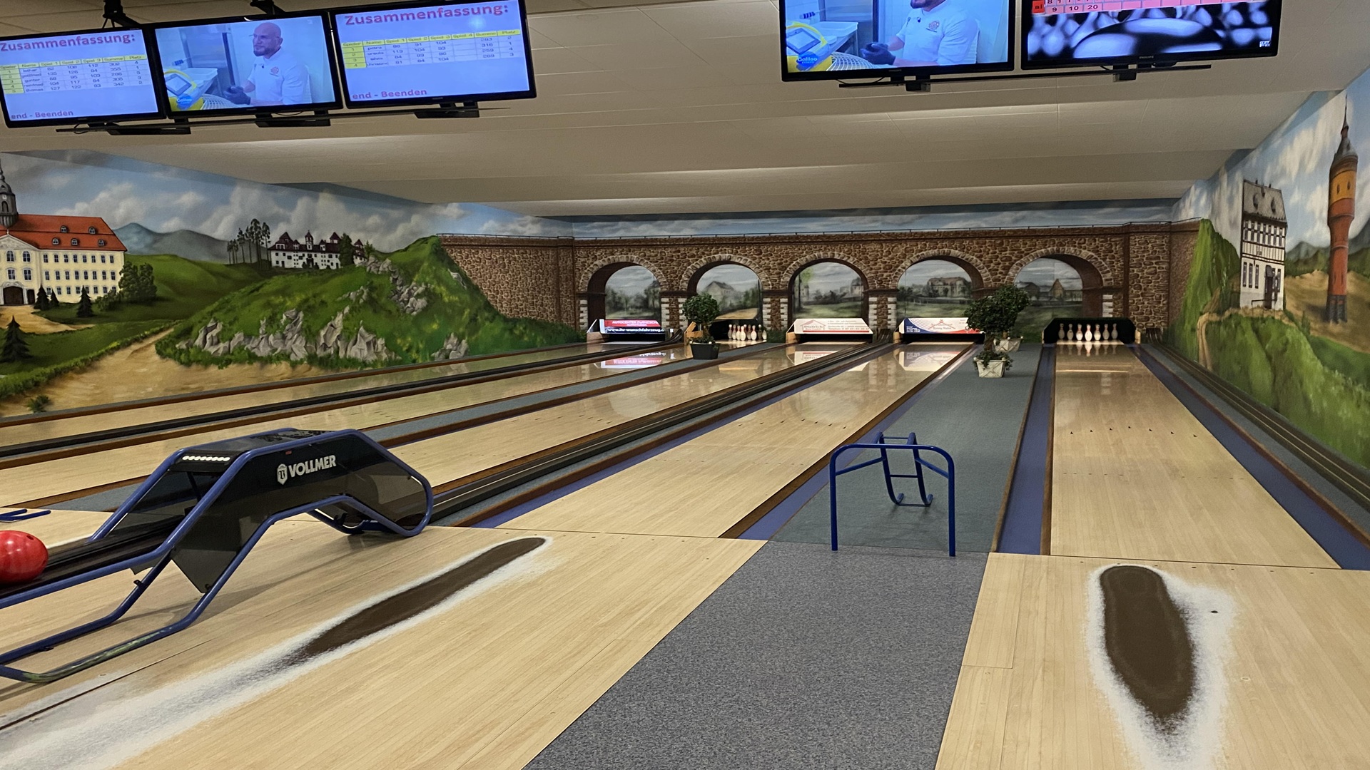 Bowling mit Dorfcharme in Altmittweida