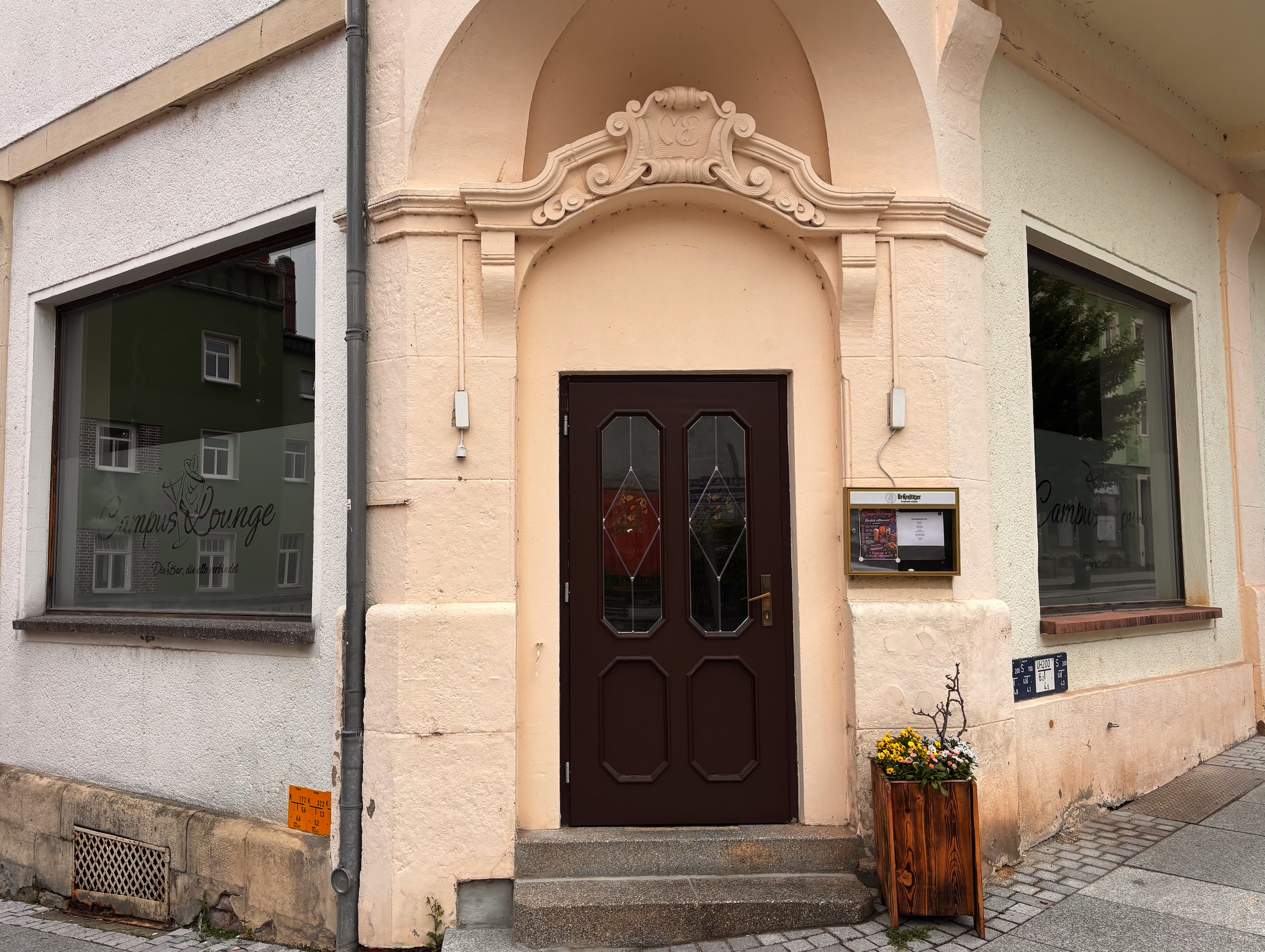 Ein Foto von der Campus Lounge an der Ochlitzer Straße/Theaterstraße